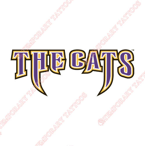 Western Carolina Catamounts Customize Temporary Tattoos Stickers NO.6947